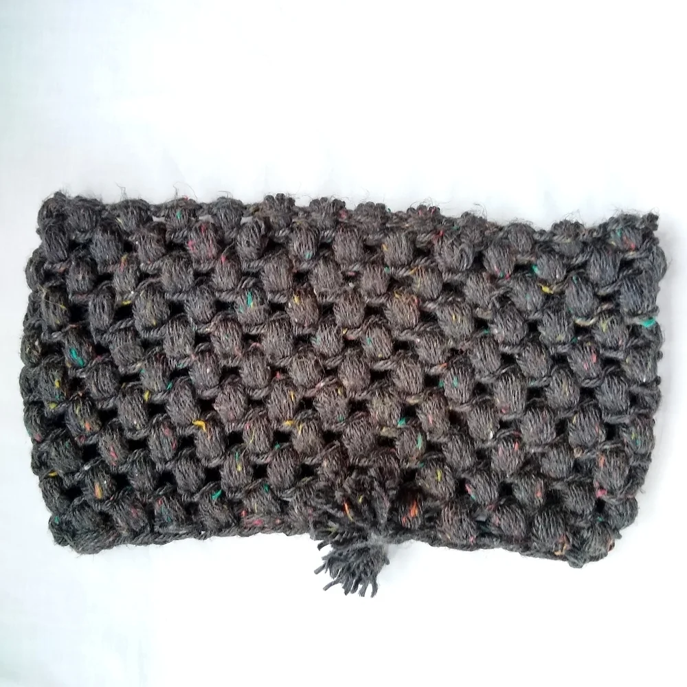 Black Infinity Homemade Scarf